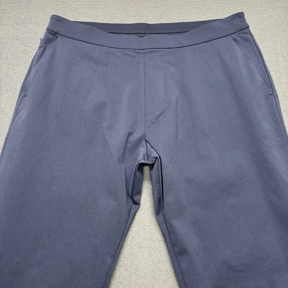 Ministry Of Supply Kinetic Jogger 34 Blue Drawstring Stretch Athleisure Pants